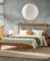 Mid Century Slatted Solid wood