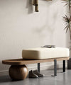 Nordic Ottoman Bench