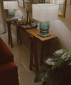 Rustic 8-Legged Entryway Console