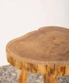 Exquisite Karai Acacia Wood Side Table