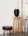 Exquisite Karai Acacia Wood Side Table