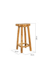 Exquisite Karai Acacia Wood Side Table