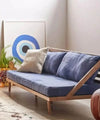Indigo Wooden Sofa