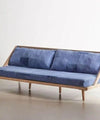 Indigo Wooden Sofa