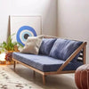 Indigo Wooden Sofa