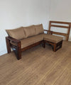 L Shape Wooden 4 Seater Sofa