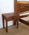 Live Edge Wooden Bed