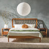 Mid Century Slatted Solid wood