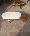 Nordic Ottoman Bench