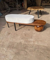 Nordic Ottoman Bench