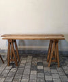 Rustic 8-Legged Entryway Console