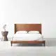 Wing-back Bed