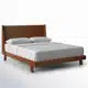 Wing-back Bed