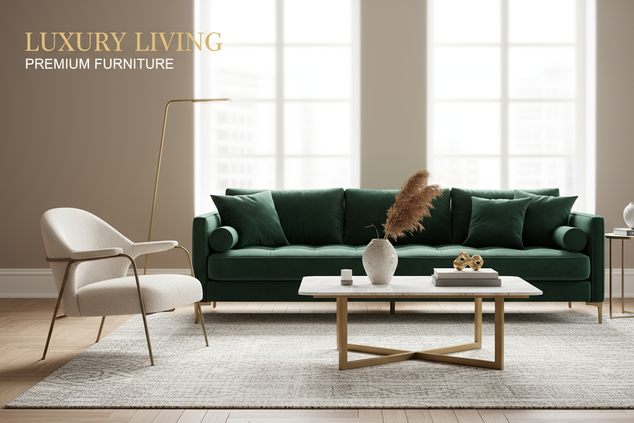 generate a banner imaeg of the premiun furniture 